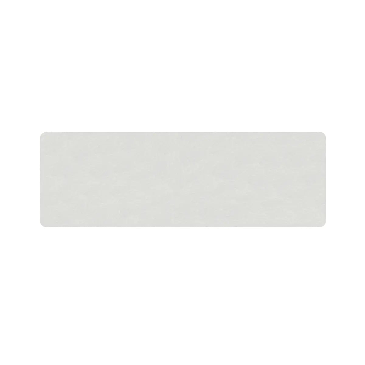 Felt Ceiling Acoustic Baffles - RECTANGLE ROUNDED swatch on white background Decormania UK